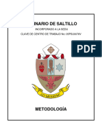 Metodología (SEMINARIO DE SALTILLO)