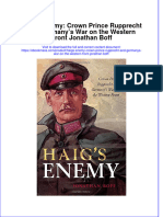 Haigs Enemy Crown Prince Rupprecht And Germanys War On The Western Front Jonathan Boff full chapter
