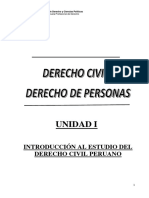 LECCION Nro. 05 - Objeto Del Estudio de Los Derechos de Las Personas.