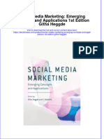 Social Media Marketing Emerging Concepts and Applications 1St Edition Githa Heggde Full Download Chapter