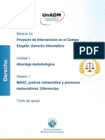 Módulo 24: Proyecto de Intervención en El Campo Elegido: Derecho Informático