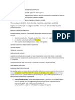 La Teoria Del Delito Como Metodo de Analisis