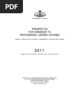 Prospectus 2011