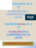 CNL Presentacion DIMENSION SOCIAL DE LA FE