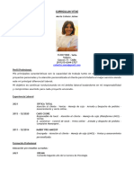 Curriculum Vitae: María Celeste Jaime