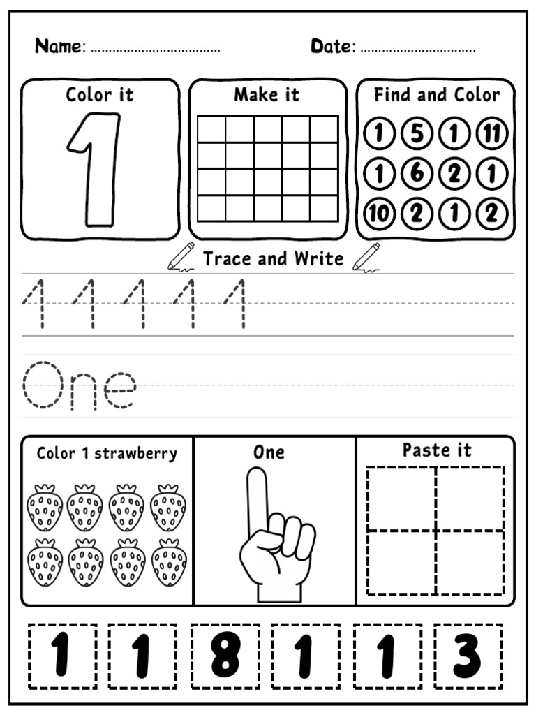 Number Worksheets 120 PDF Fruit Edible Fruits