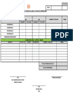 Formato de Carga Combustible SGS