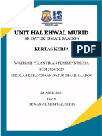 Kertas Kerja Watikah Pelantikan 2024