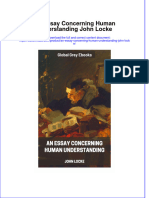 An Essay Concerning Human Understanding John Locke Full Chapter