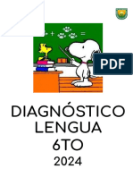 DIAGNÓSTICO 2024 6to LENGUA