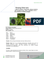 Ginseng Siberiano Farmacam 2019