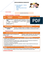 SESIÓN DE APRENDIZAJE COMUNICACIÓN 22 Mayo Terminada