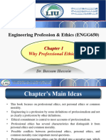 Chapter 1 (Why Professional Ethics)