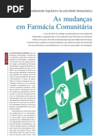As mudanças em farmacia comunitária
