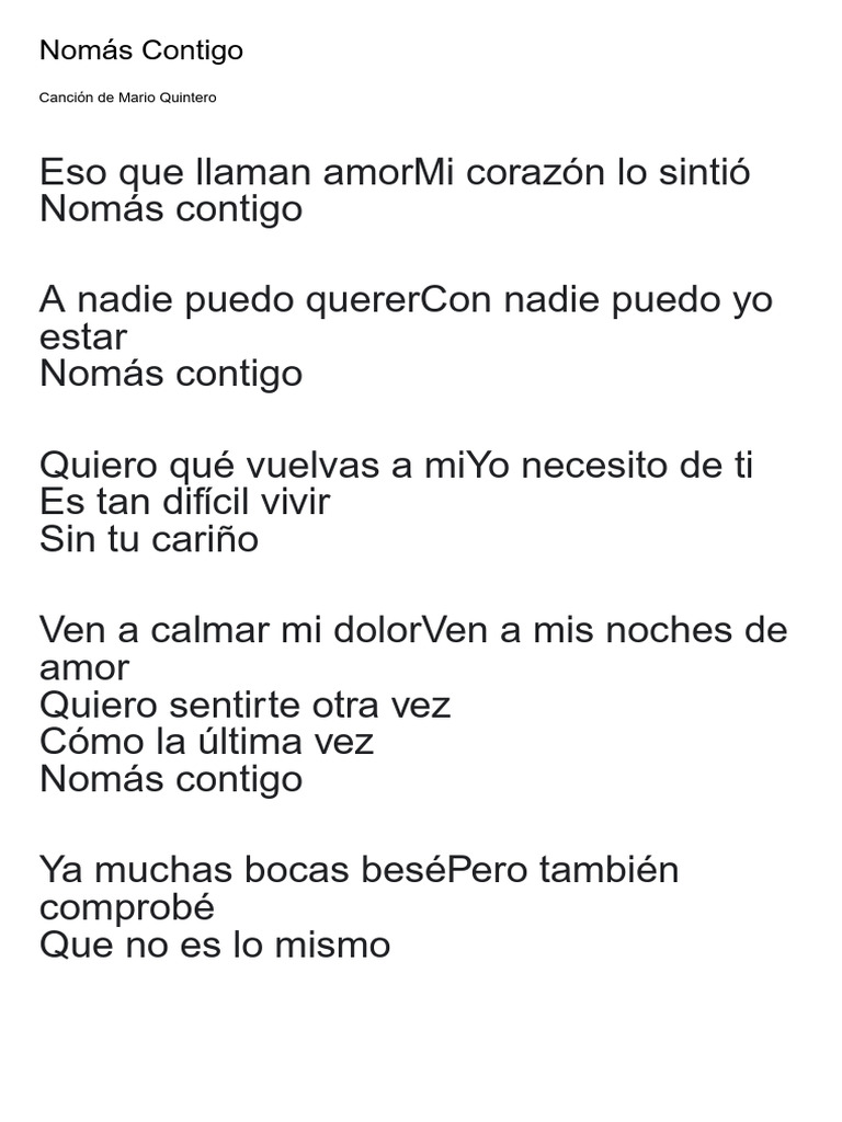 9a-Letras Canciones | PDF