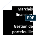 Marchés Financiers Et Gestion de Portefeuille