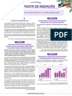 Proposta de Redação - O Crescimento Do Narcotráfico No Cenário Do Brasil