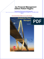Analysis For Financial Management 13Th Edition Robert Higgins Full Chapter