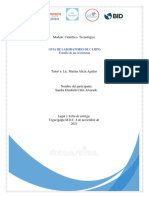 Modulo: Científico-Tecnológico: Guia de Laboratorio de Campo Estudio de Un Ecosistema