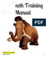 Mammoth Training Manual