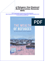 The Wealth of Refugees How Displaced People Can Build Economies Alexander Betts Ebook Full Chapter