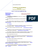 Crimes Resultantes de Preconceito de Raça Ou de Cor. Lei 7716