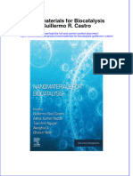 Nanomaterials For Biocatalysis Guillermo R Castro Download PDF Chapter