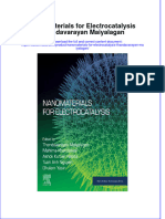 Nanomaterials For Electrocatalysis Thandavarayan Maiyalagan Download PDF Chapter