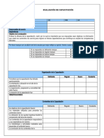 Evaluacion de capacitacion Colmena