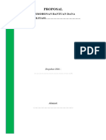 Contoh Proposal Div Umum