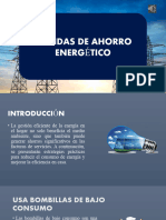 MEDIDAS DE AHORRO ENERGÉTICO