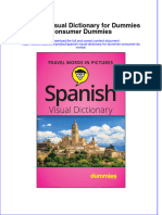 Spanish Visual Dictionary For Dummies Consumer Dummies Full Download Chapter