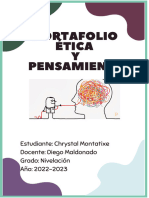 Portafolio de Etica Chrystal Montatixe