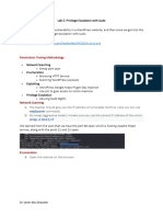 Lab 5 Privilage exploitation with sudo