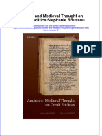 Ancient and Medieval Thought On Greek Enclitics Stephanie Roussou 2 Full Chapter