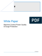 White Paper: Machine Control Power Quality & Surge Protection
