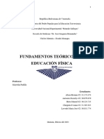 Fundamentos Teoricos de La Educacion Fisica