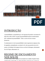 Unidade I - Permeabilidade Dos Solos