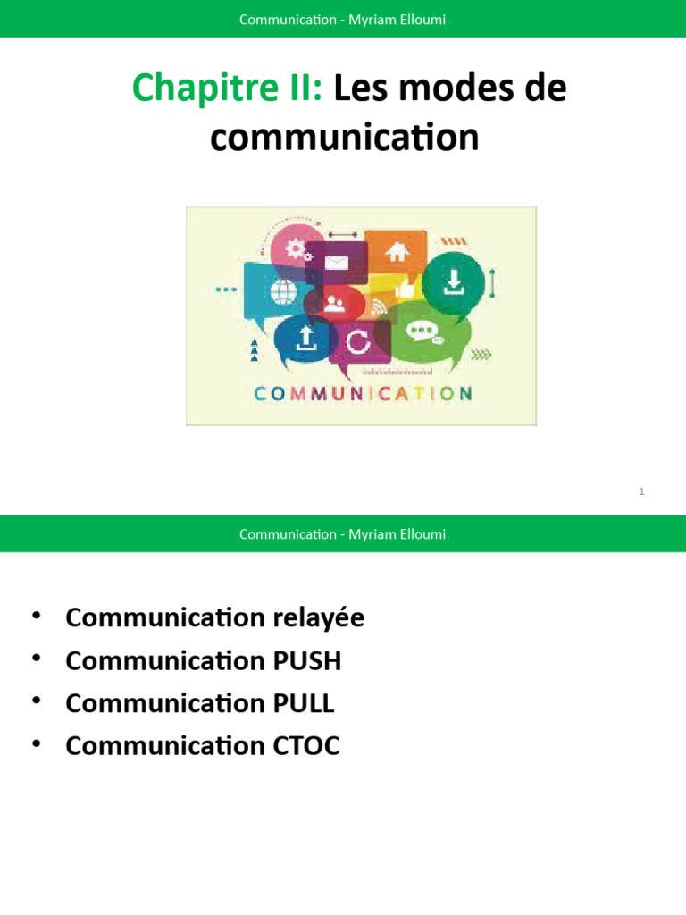 Stratégies de Communication Push et Pull | PDF | Publicité | la ...