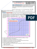 Série d'Exercices 5 ,Transformations Associées à Des Réactions Acido-basiques en Solution , 2BAC BIOF , SM , PC Et SVT , Pr JENKAL RACHID Exercice 5, Chtoukaphysique