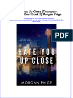 Hate You Up Close Thompson Brothers Duet Book 2 Morgan Paige Full Chapter
