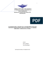 Proyecto Recreativo para Adultos Mayores | PDF | Vejez | Adultos