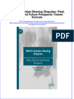 Natos Burden Sharing Disputes Past Present And Future Prospects Tommi Koivula download pdf chapter