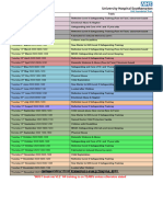 2023 Safeguarding Level 3 Training Flyer - Topics and Dates