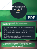 Week 3 Propagation of Light (1)