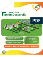 Plan de Desarrollo 2016 2019 Baranoa