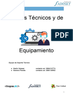 Temas Técnicos y de Equipamiento