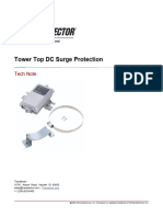 2022 Transtector Tower Top DC Surge Protection