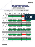 12. M2 EMPLOI DU TEMPS DU 22 AU 27 AVRIL