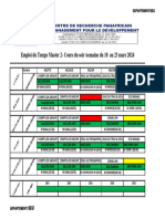 8. M2 EMPLOI DU TEMPS DU 18 AU 23 MARS